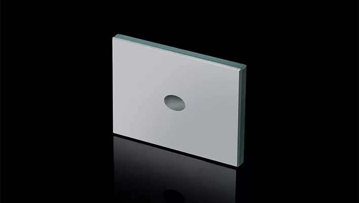 Oblique-Hole Lenses